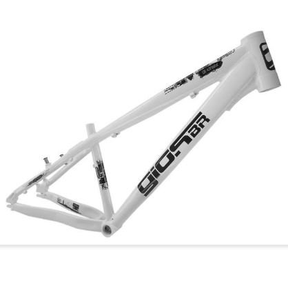 QUADRO GIOSBR 4TRIX ARO 26 BRANCO/PRETO | Elos Bike