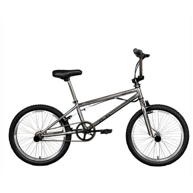 BICICLETA ARO 20 CROSS MODELO FEVER PRATA