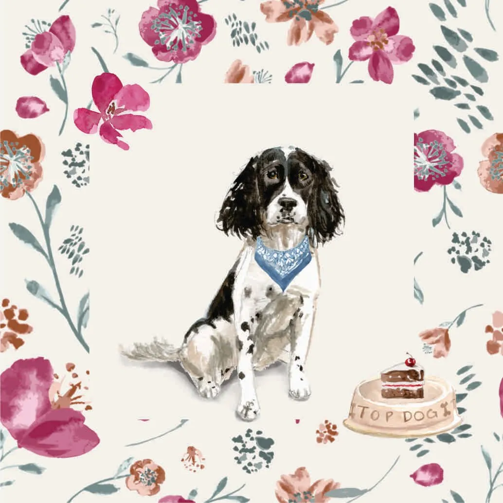 Cartão English Spaniel | FB Cards