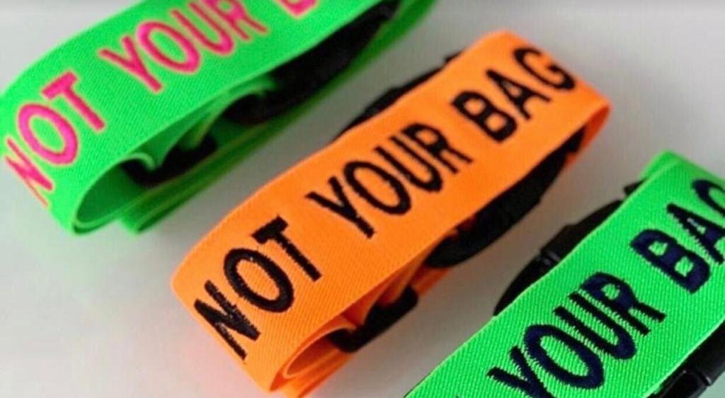 Faixa de Mala Not Your Bag | FB Cards