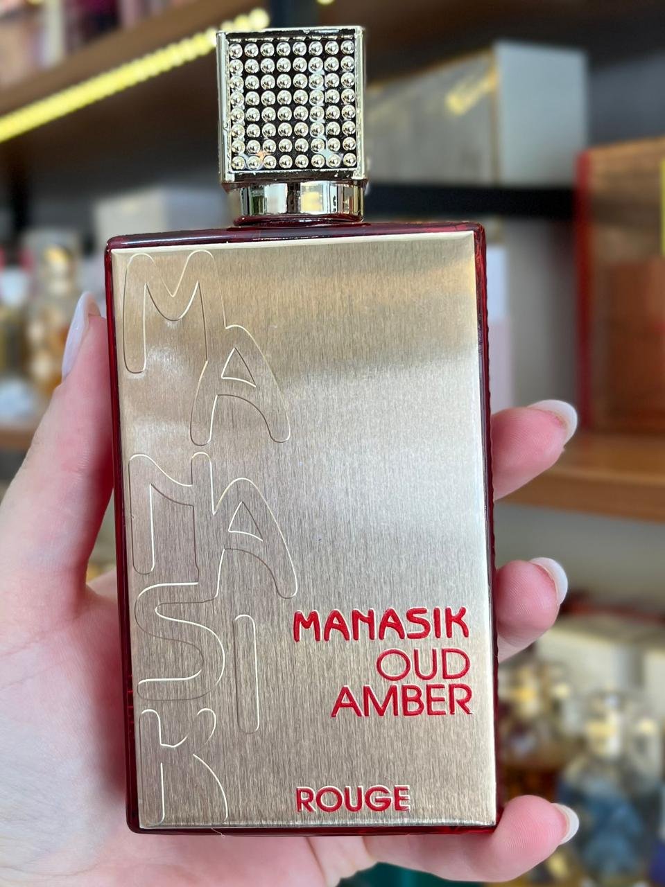 MANASIK PERFUME UNISEX OUD AMBER ROUGE EDP | PERFUMARIA DO REI