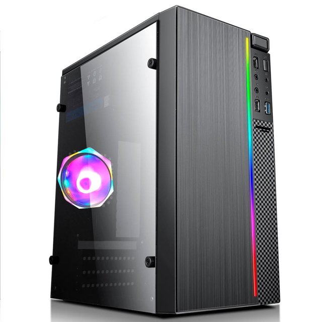 Pc Gamer G-Fire Com Kit Htg-784 AMD Ryzen 5 Pro  4650G 8Gb (Radeon Graphics 2Gb) SSD 512GB 300W