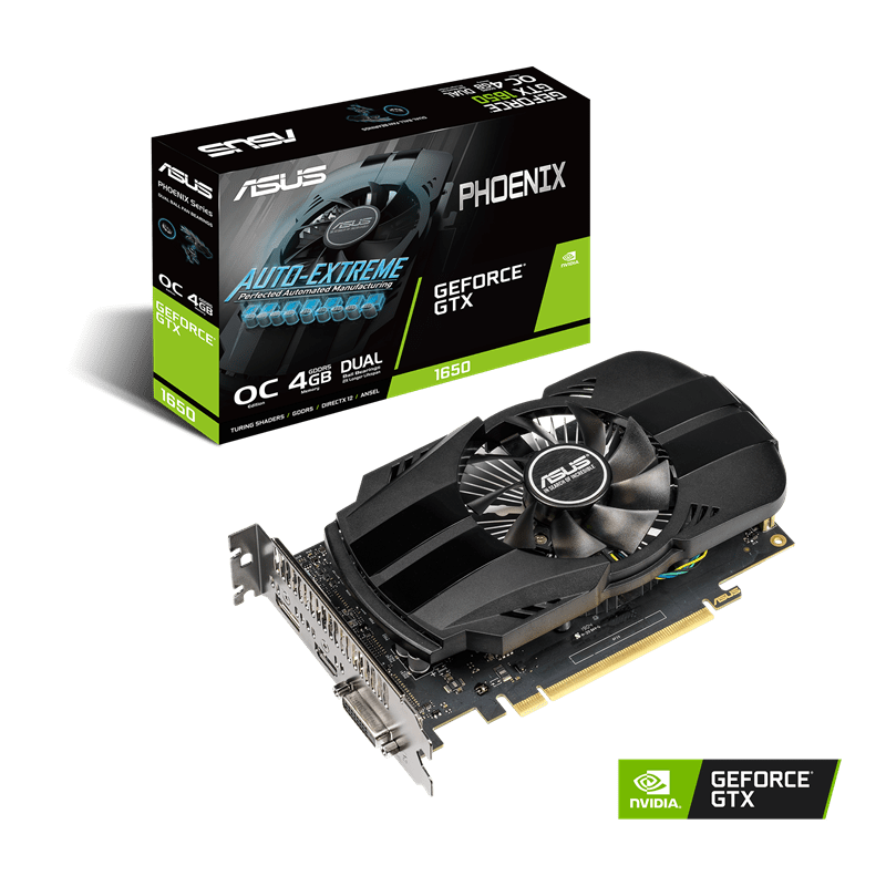 Placa de Vídeo ASUS GEFORCE GTX 1650 OC 4GB GDDR5 | G-FIRE Placa de Vídeo ASUS GEFORCE GTX 1650 OC 4GB GDDR5 | G-FIRE