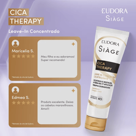 Leave-In Concentrado Cicatrizante Siàge Cica-Therapy 100ml | LUA LUANA