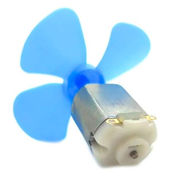 Mini Helice De Plastico Com Motor Dc Para Arduino | Mekanus Robótica
