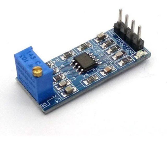 Módulo Amplificador Operacional Lm358 Ganho 100x Arduino Dip | Mekanus ...