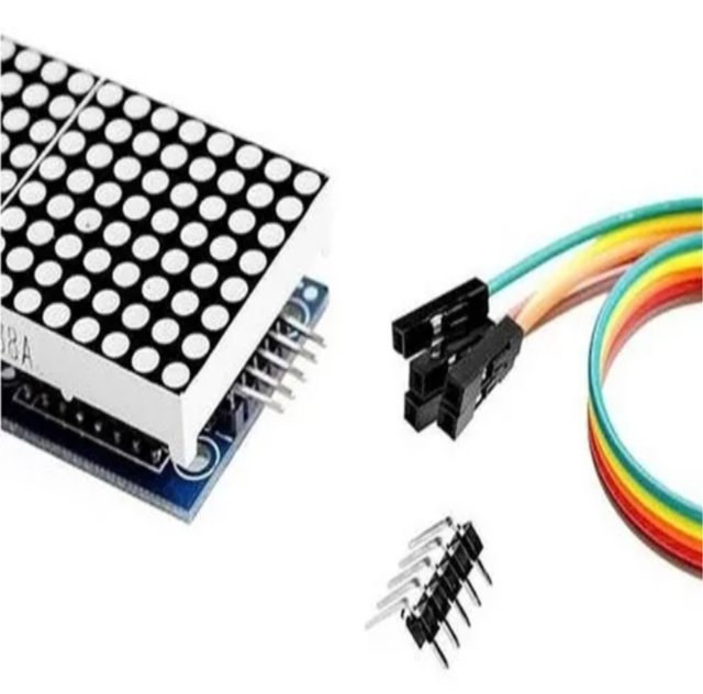 Módulo 4 Matrizes De Led 8x8 Com Max7219 | Mekanus Robótica