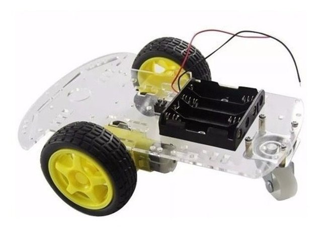 Kit Chassi 2wd Rodas Carro Smart Car Robô Projeto Arduino | Mekanus ...