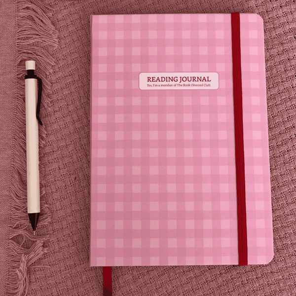 Reading Journal - Xadrez Rosa | The Book Obsessed Club