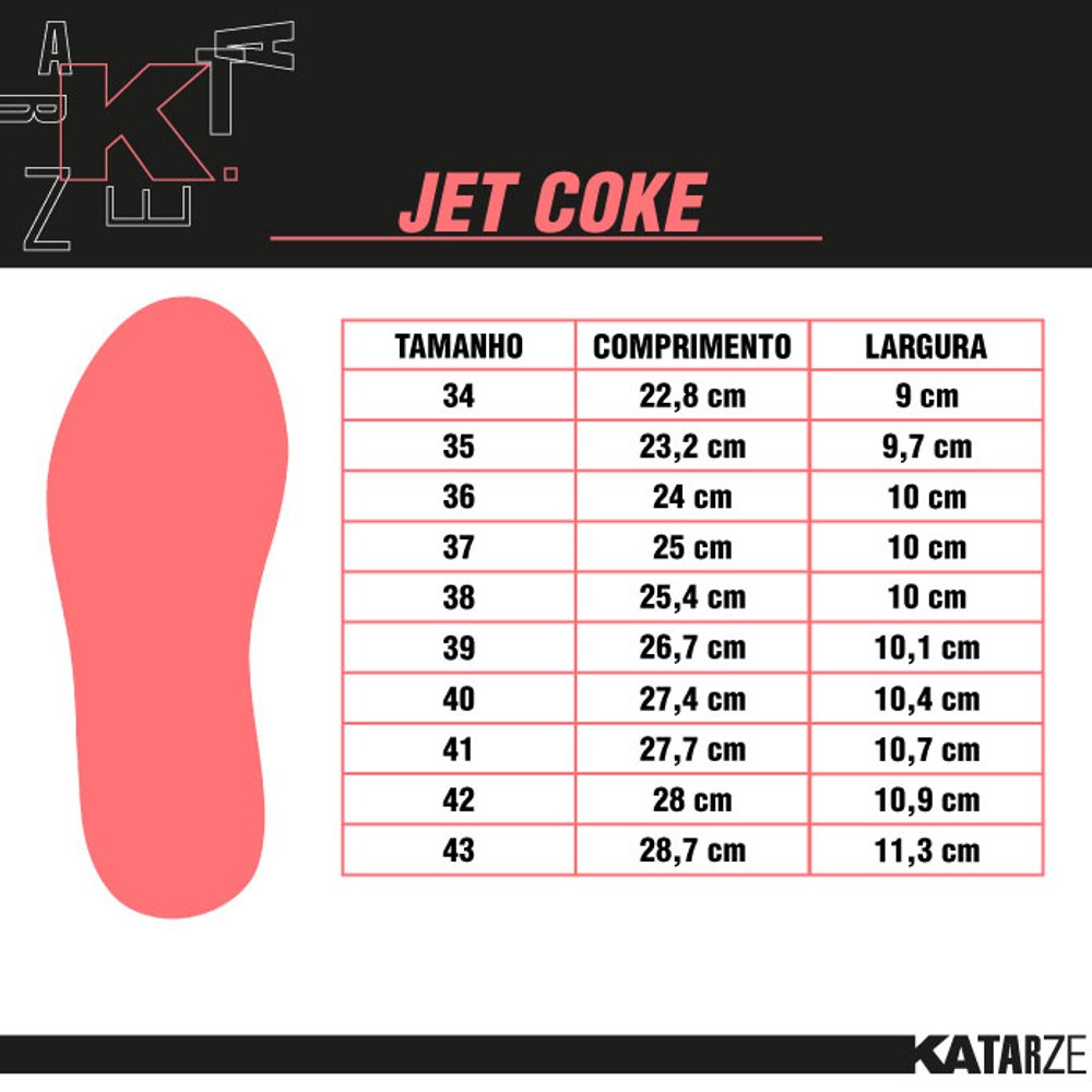 Chinelo Coca-Cola Jet Coke | Katarze