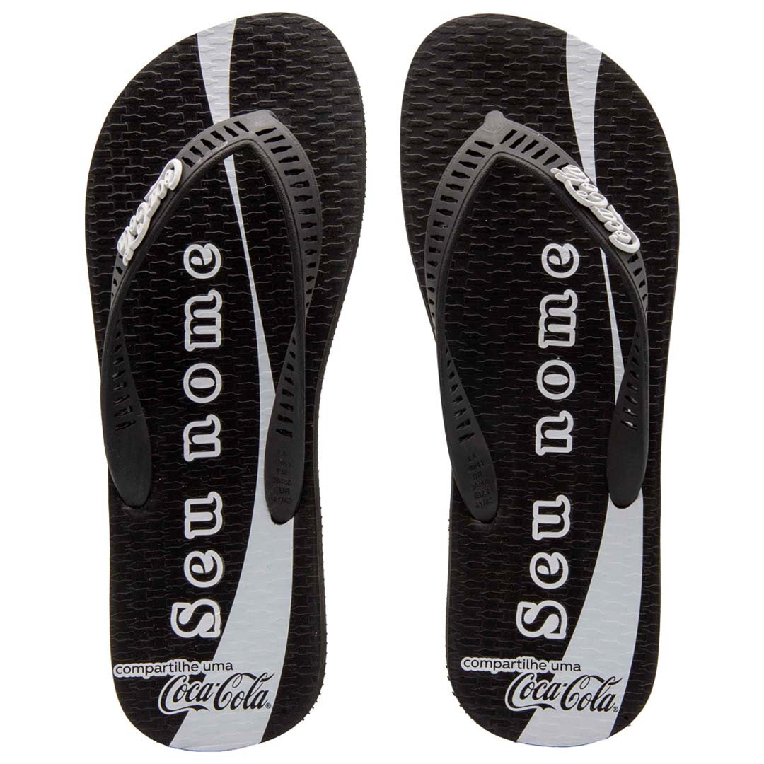 Chinelo Coca-Cola Shoes Masculino Share a Coke | Katarze