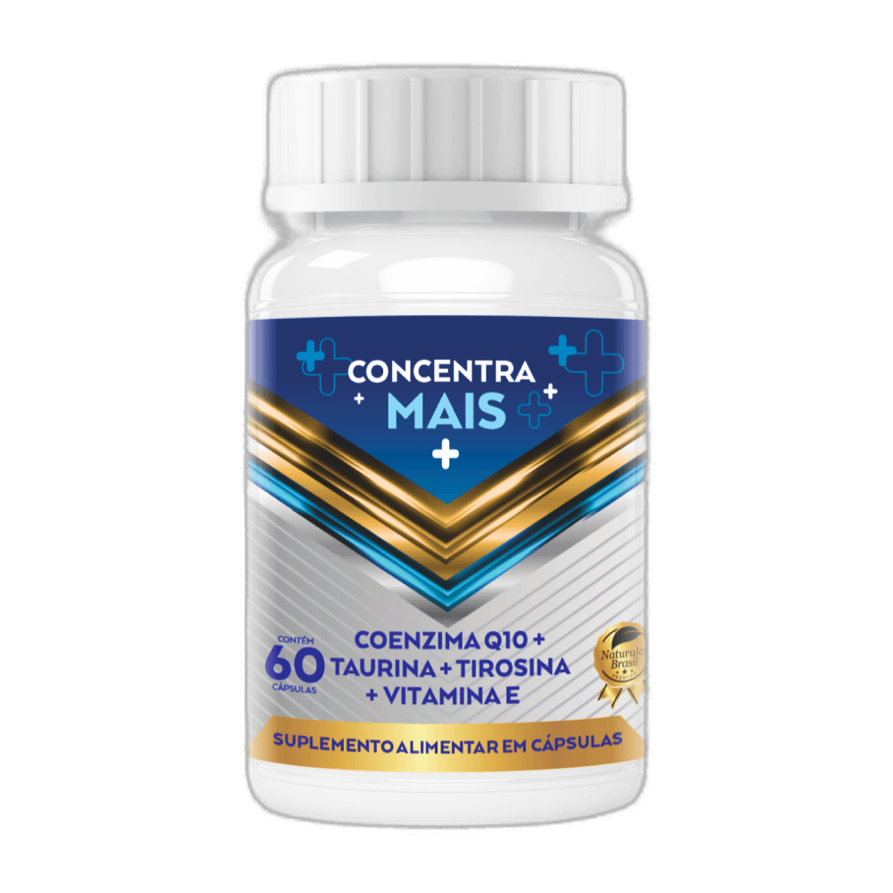 Concentra Mais - Suplemento Natural para Foco e Memória