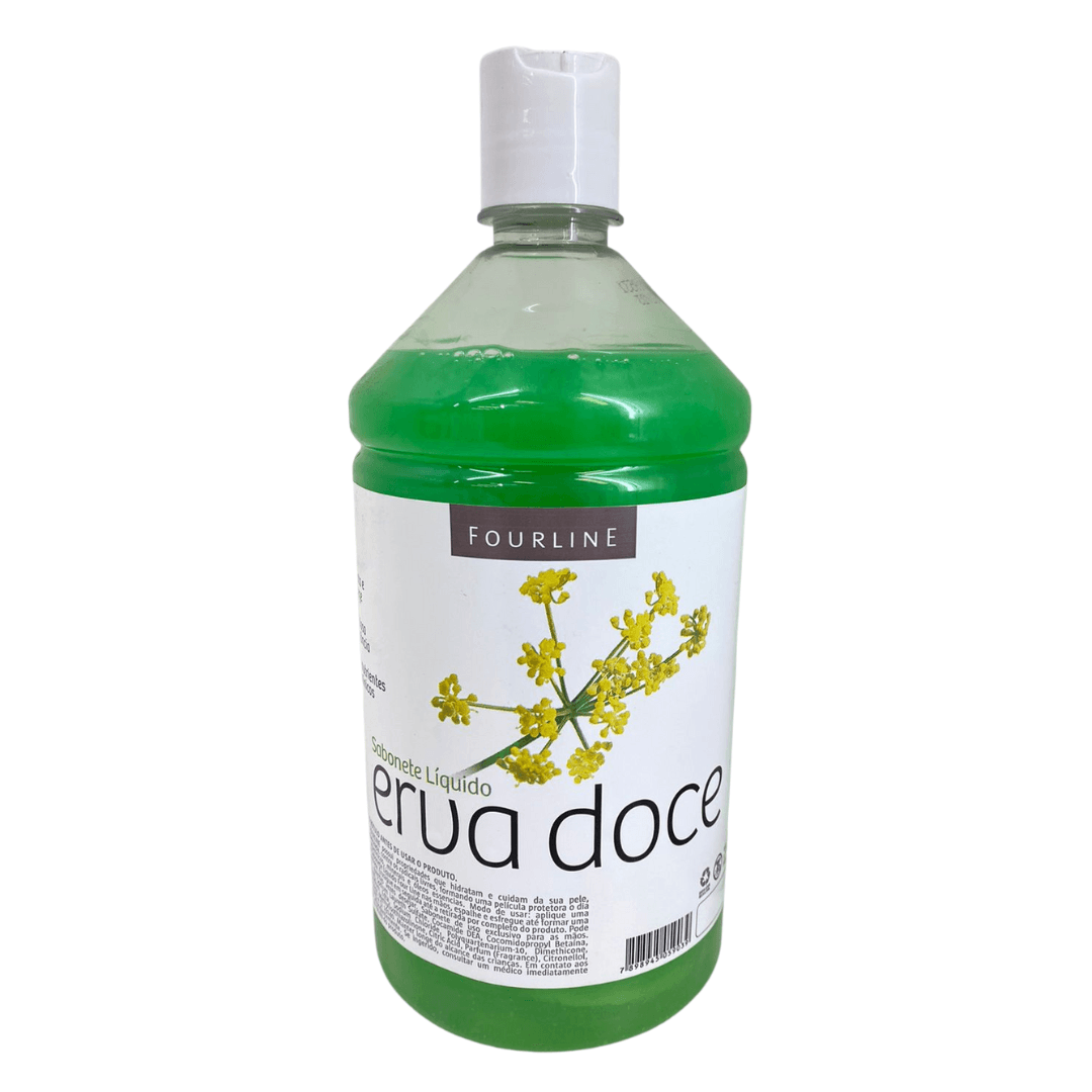 Sabonete Liquido 500ML Erva Doce Four Line Belaquimica | Distribuidora ...