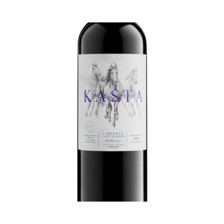 Vinho Kasta Cabernet Merlot 750ml – Macio e Frutado | Brind Bebidas