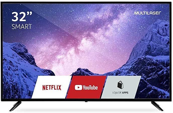 SMARTV 32' HD MULTILASER TL026 | GamerStar