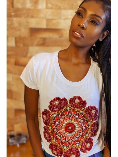 bordados em t shirts