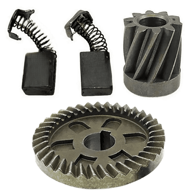 Kit Reparo Esmerilhadeira G720 Tipo5 Engrenagem + Carvão + Pinhão - Black+Decker - Ref.36632