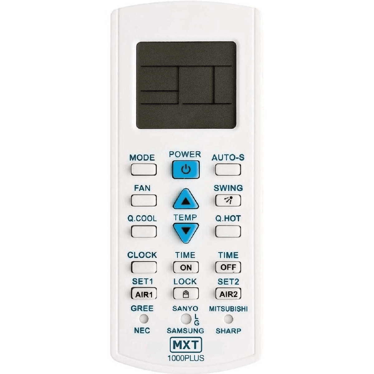 CONTROLE REMOTO UNIVERSAL PARA AR CONDICIONADO CONSUL GREE HITACHI