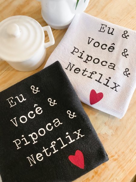 Quadro - Eu, você, Netflix & Pipoca