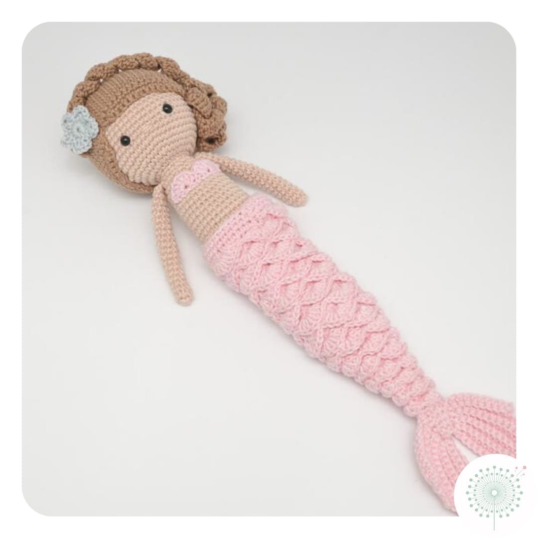 Roupa de sereia para boneca de crochê - JNY Crochê