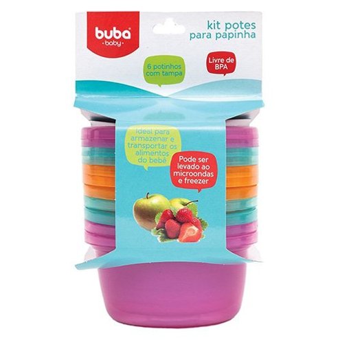 kit-potinhos-para-papinha-6-unidades-rosa-azul-e-laranja-buba-a