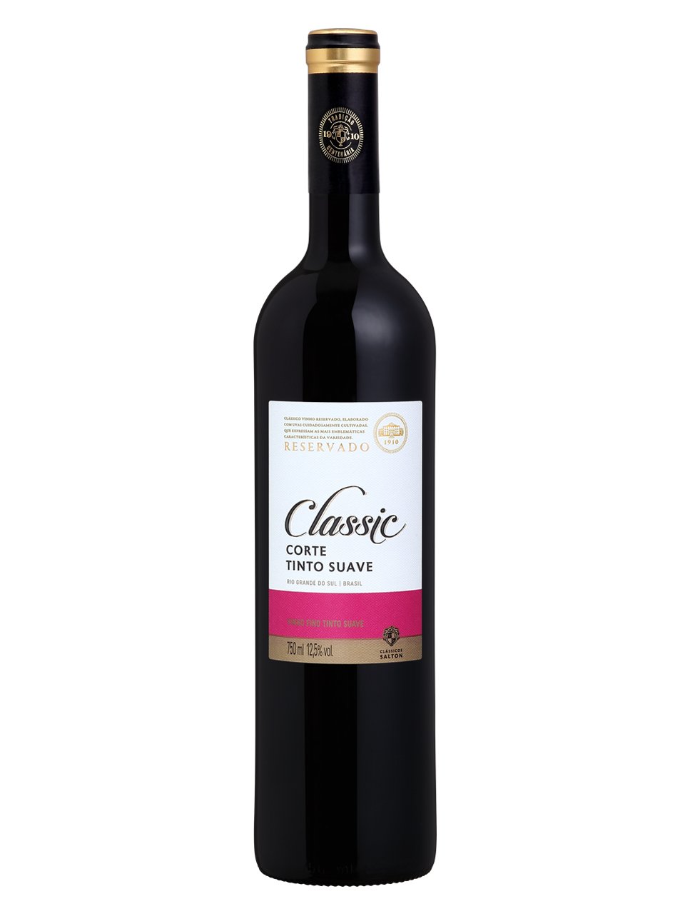 Vinho Salton Classic Reservado Corte Tinto Suave 750 mL