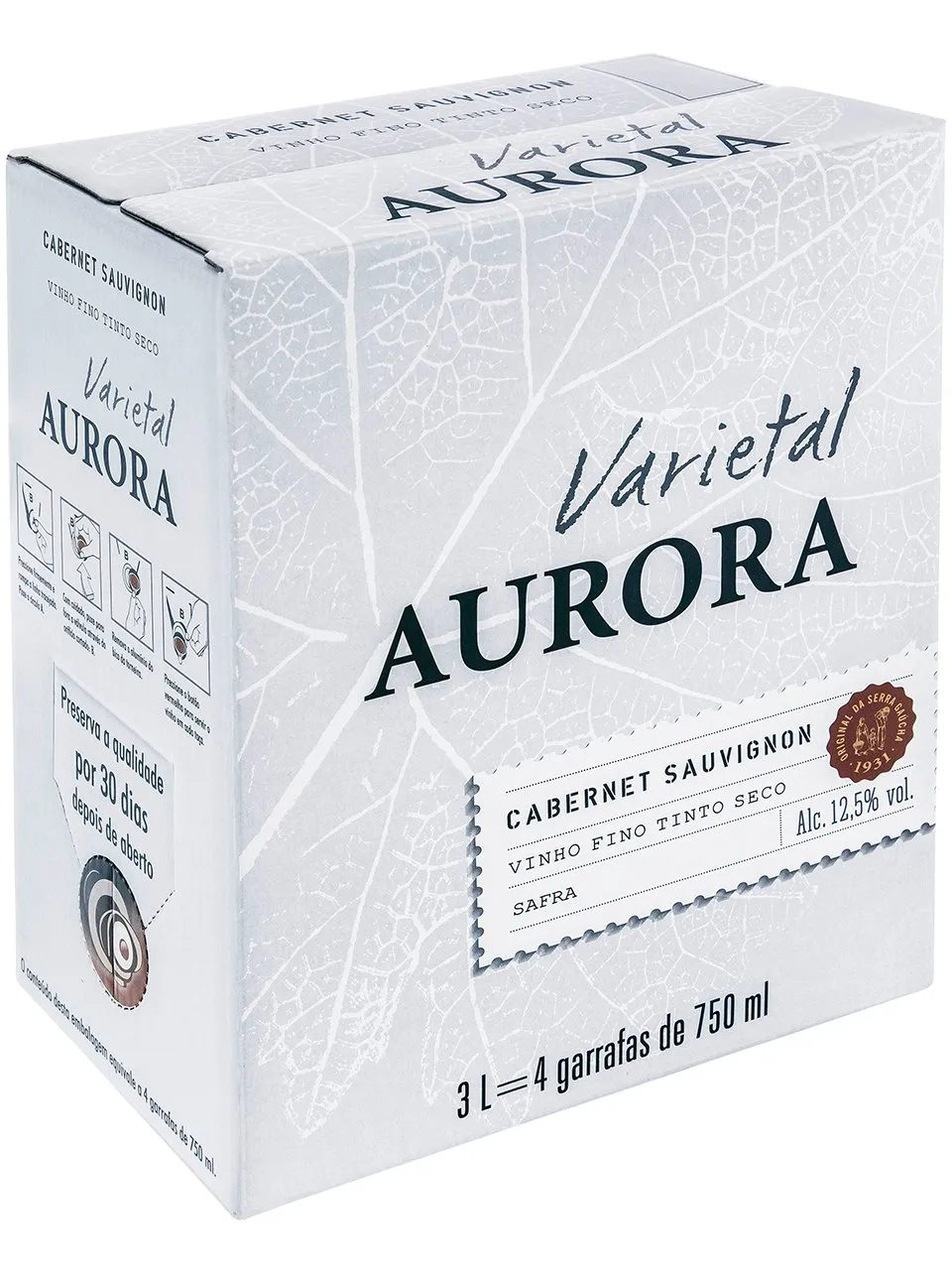 Aurora Varietal Cabernet Sauvignon Bag-in-Box 3000 mL