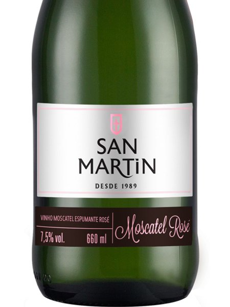 Espumante San Martin Rosé Moscatel 660 mL