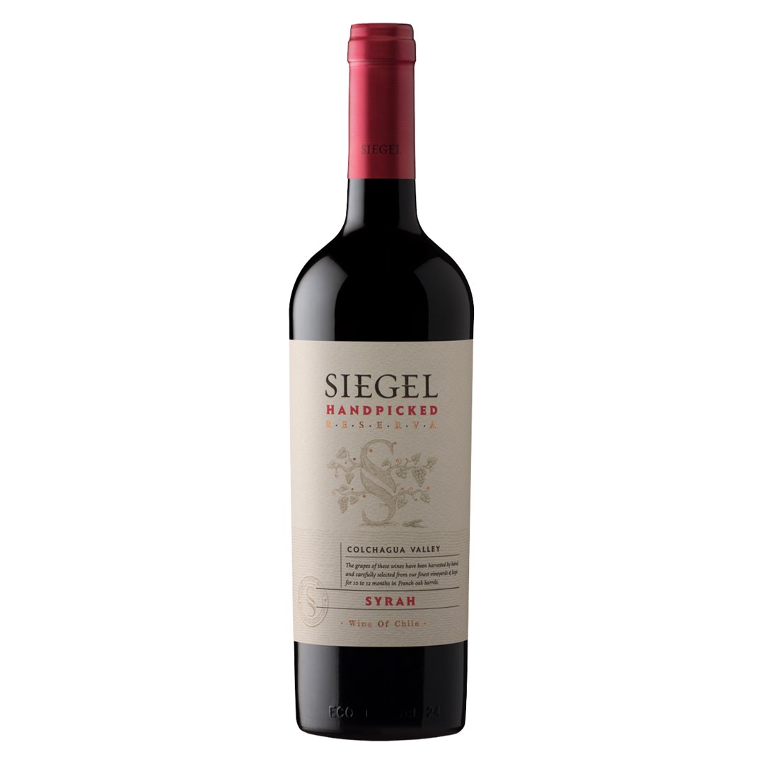 Vinho Vinã Siegel Tinto Seco Chile Handpicked Reserva Syrah 750ml