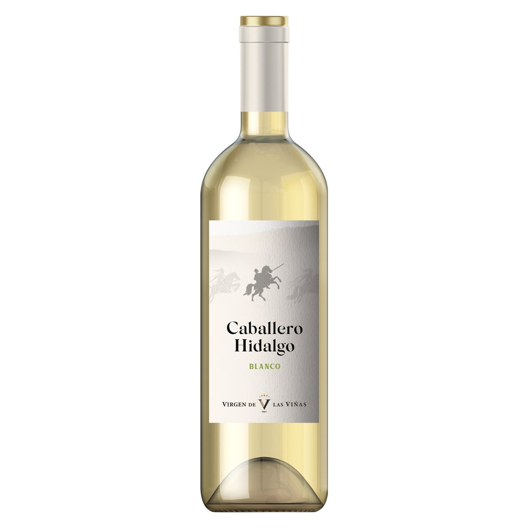 Vinho Virgen de Las Viñas Branco Seco Espanha Caballero HidaLGo Sauvignon Blanc 750ml