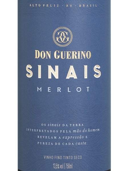 Vinho Don Guerino Sinais Merlot 750 mL