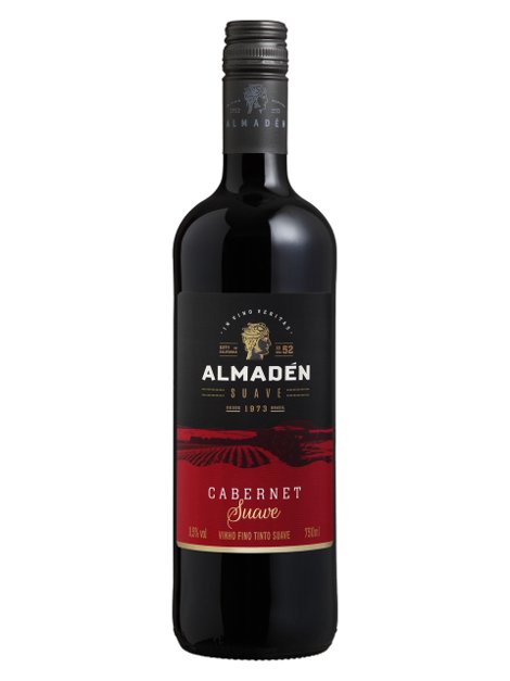 Vinho Almadén Cabernet Tinto Suave 750 mL