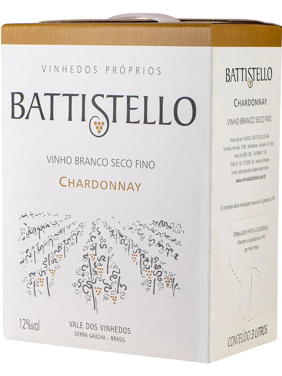 Chardonnay bag in online box