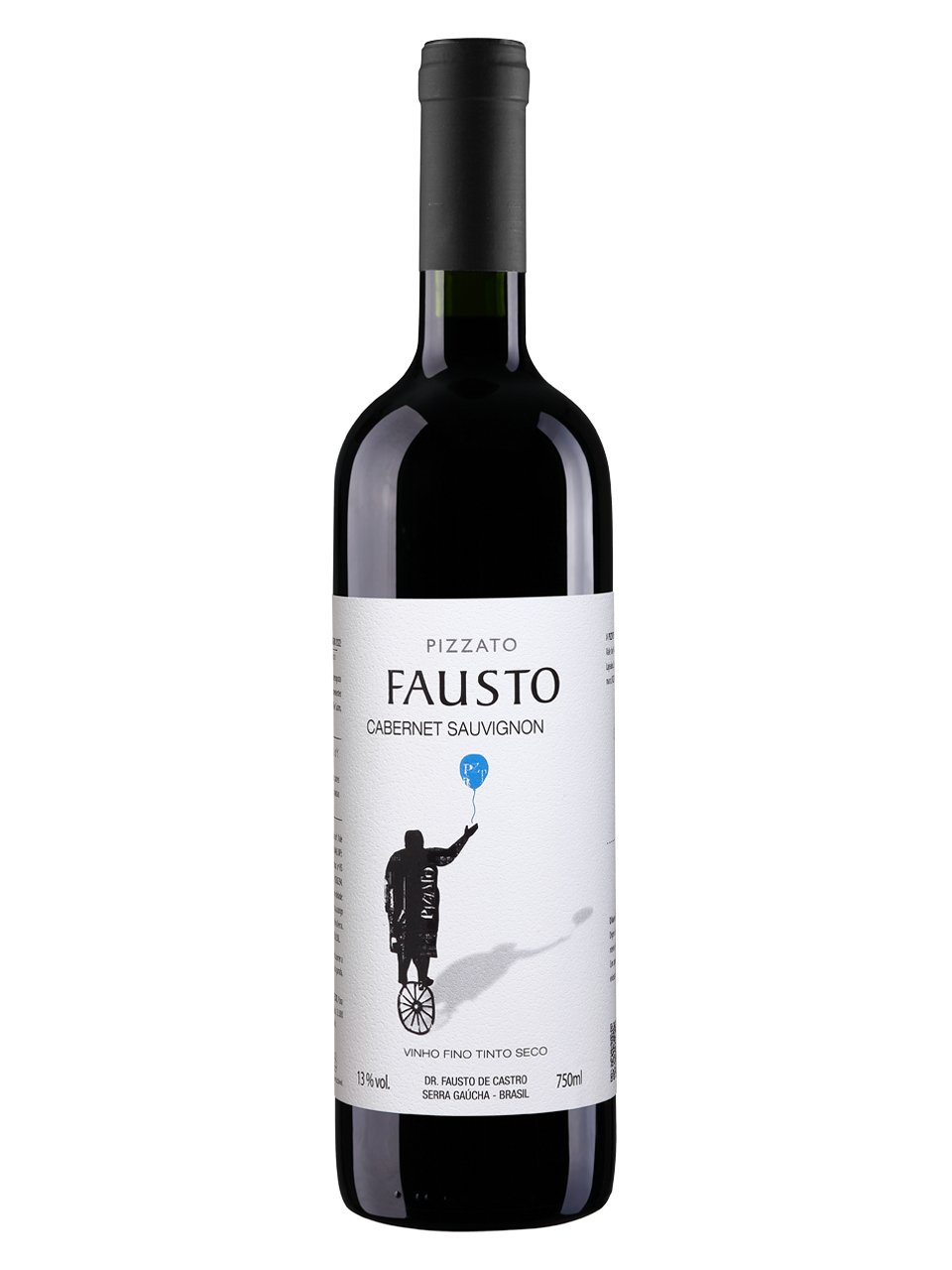 Vinho Fausto de Pizzato Cabernet Sauvignon 750 mL