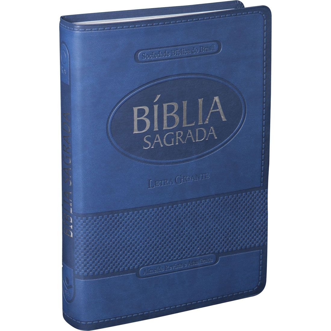 Bíblia Sagrada Letra Gigante com índice e zíper - Couro sintético Preto:  Almeida Revista e Atualizada (ARA)