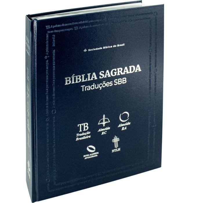 Bíblia Sagrada Com 5 Traduções Naa, Ntlh, Ara, Tb E Arc Editora Concórdia Bíblia Sagrada Com 5 Traduções Naa, Ntlh, Ara, Tb E Arc Editora Concórdia