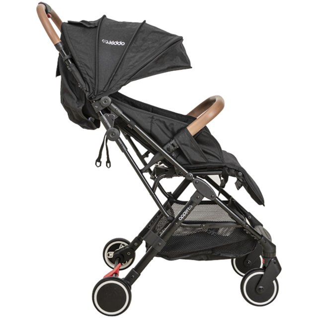 Carrinho De Passeio Com Bebe Conforto Kiddo Sprint Preto