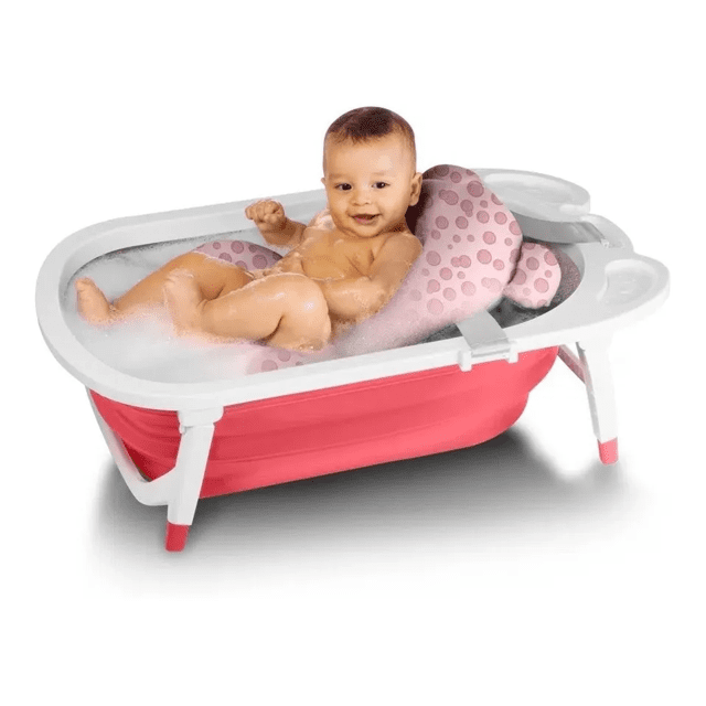 Almofada de Banho Sosseguinho Rosa Multikids Baby