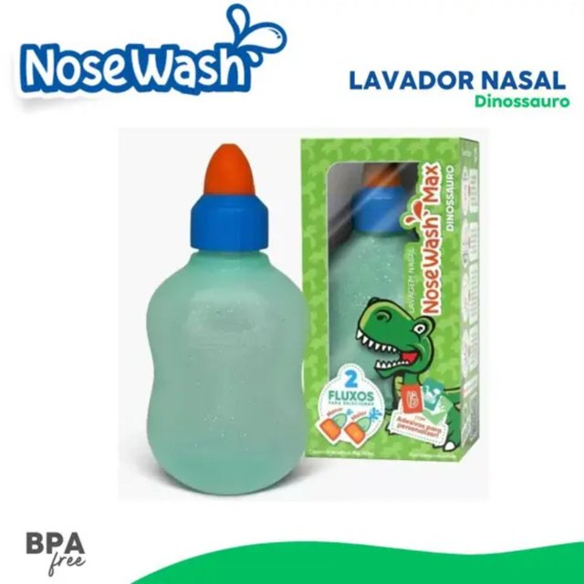 Lavagem Nasal Higienizador Nasal Bebe E Criança Nosewash