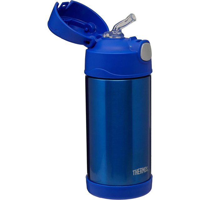 Garrafinha Térmica Infantil Funtainer 355ml Thermos Azul