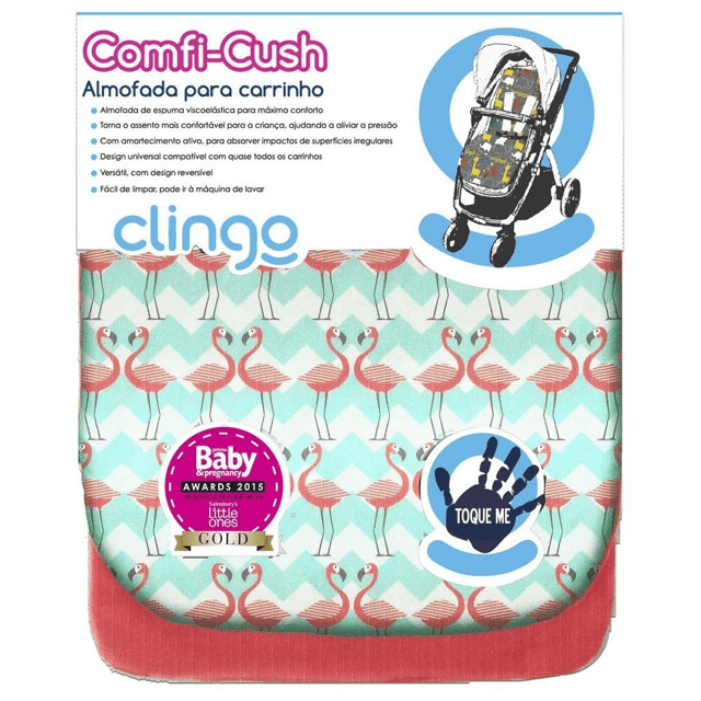 Almofada Para Carrinho De Bebê Comfi Cush Clingo