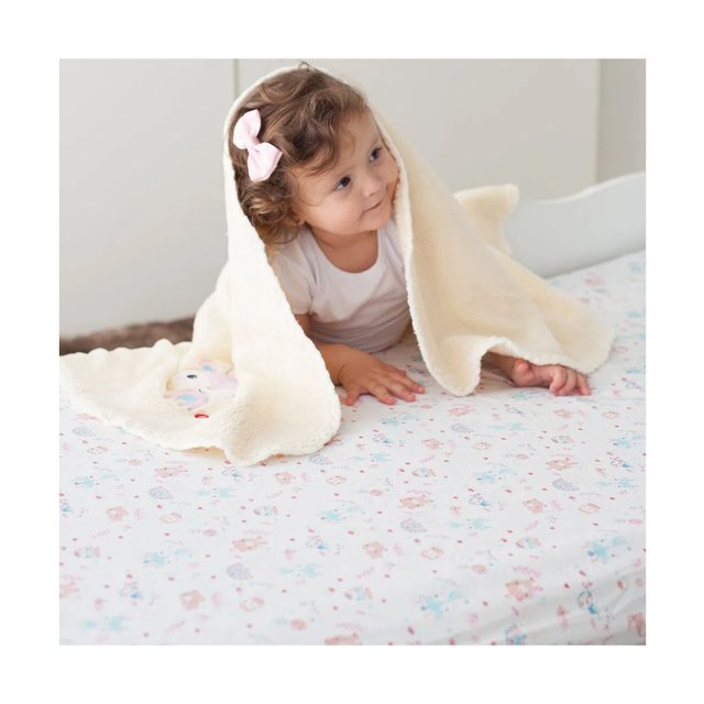 Cobertor Infantil Antialergico Bebe Manta Menino Menina
