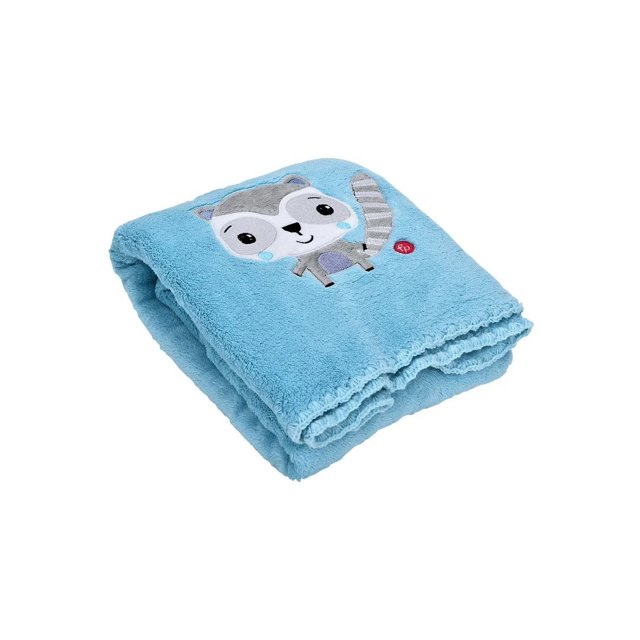 Cobertor Antialérgico Infantil  Bebê Manta Menino Azul