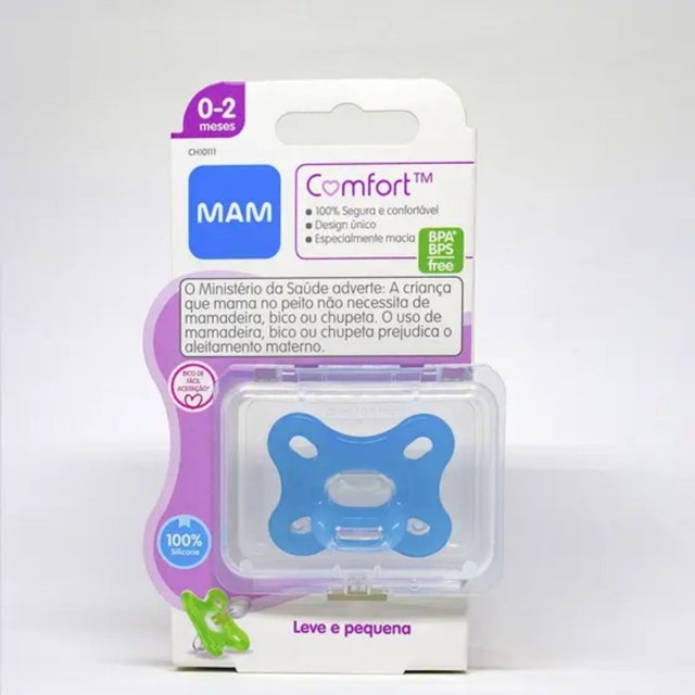 Chupeta Mam Comfort 0-6 Meses - Embalagem Unitária