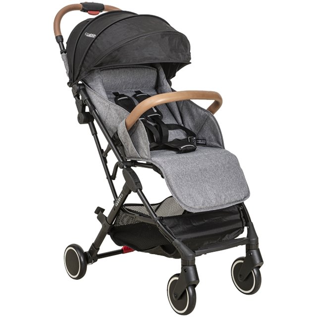 Carrinho De Passeio Para Bebê Compacto Sprint Grey Kiddo