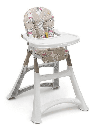 Cadeira Refeição Alta Premium Must Rosê Galzerano - Cinderela Baby