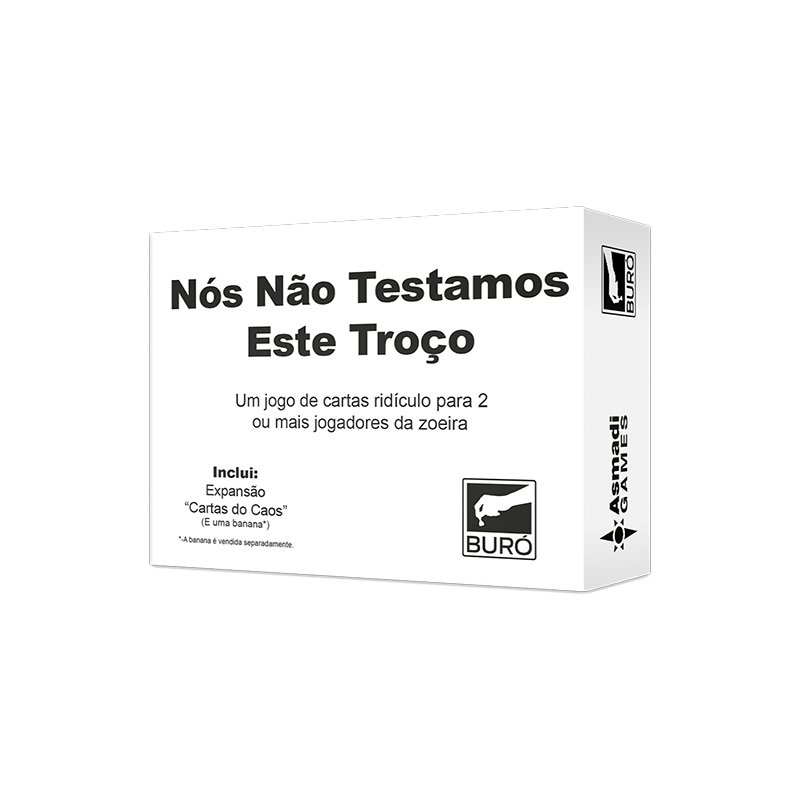 Nós Não Testamos Este Troço - Buró - Livrarias Curitiba