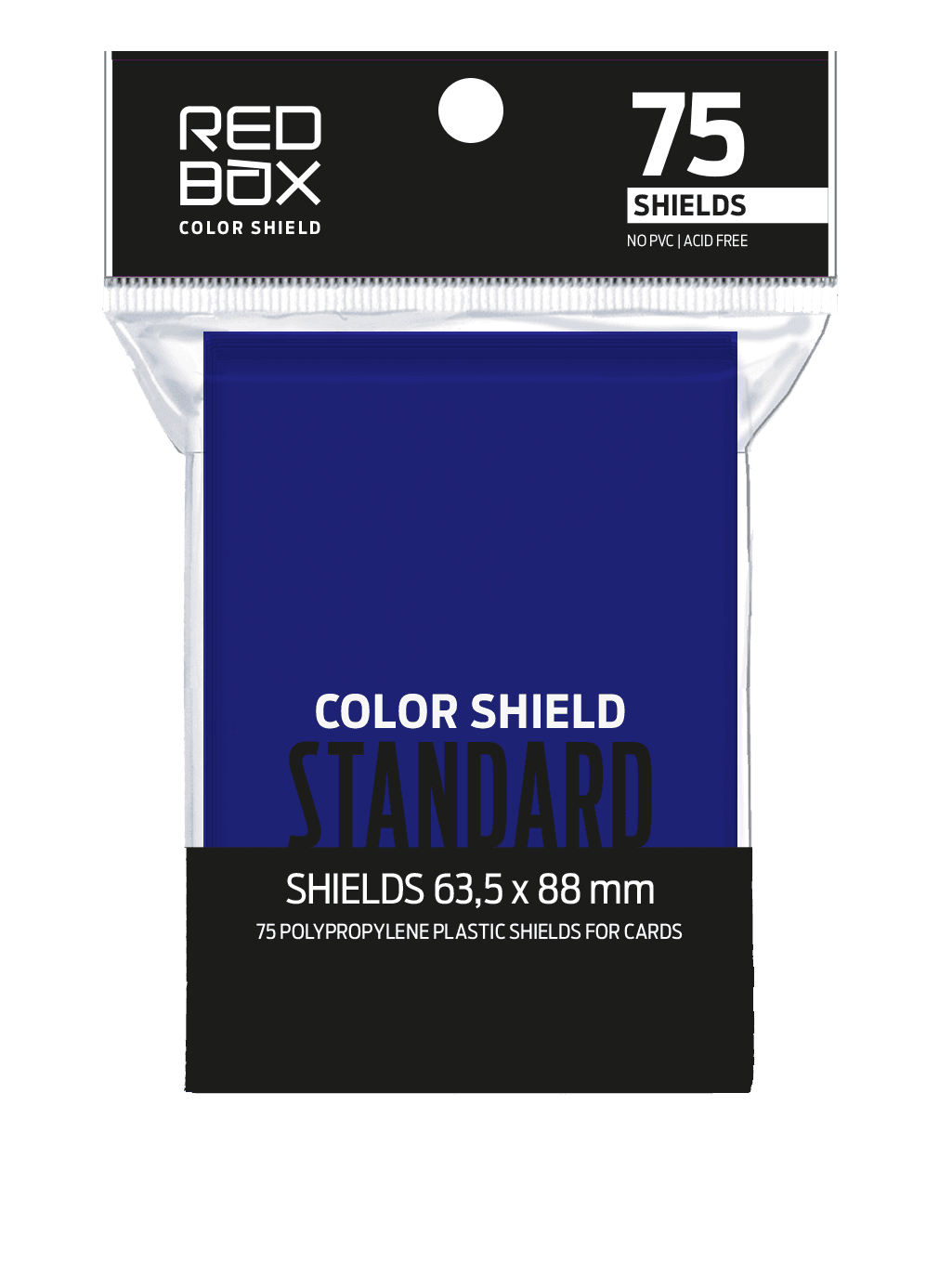 Shield Blue: STANDARD 63,5x88mm | Buró B2B