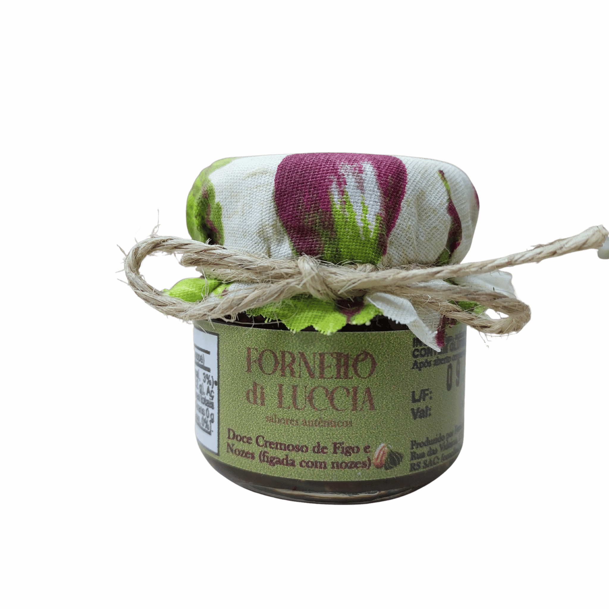 Doce Cremoso de Figo com Nozes 40g | Fornello di Luccia