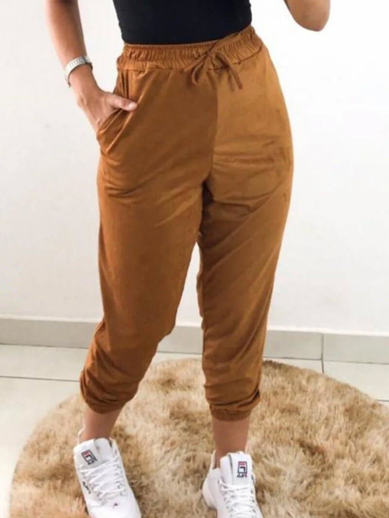 Conjunto Suede Conjunto Jogger Feminina Conjunto Feminino Calça